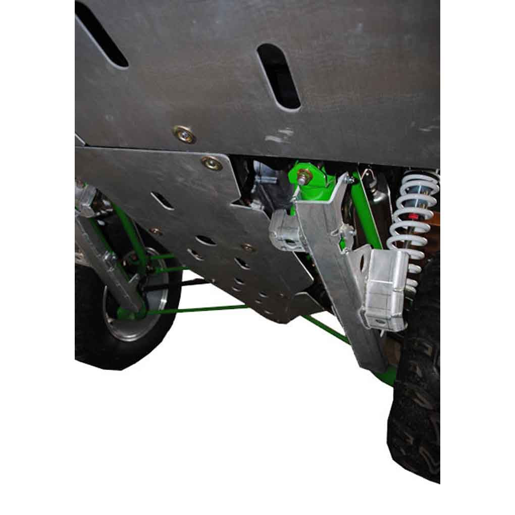 10-Piece Complete Aluminum Skid Plate Set, Arctic Cat WildCat 4
