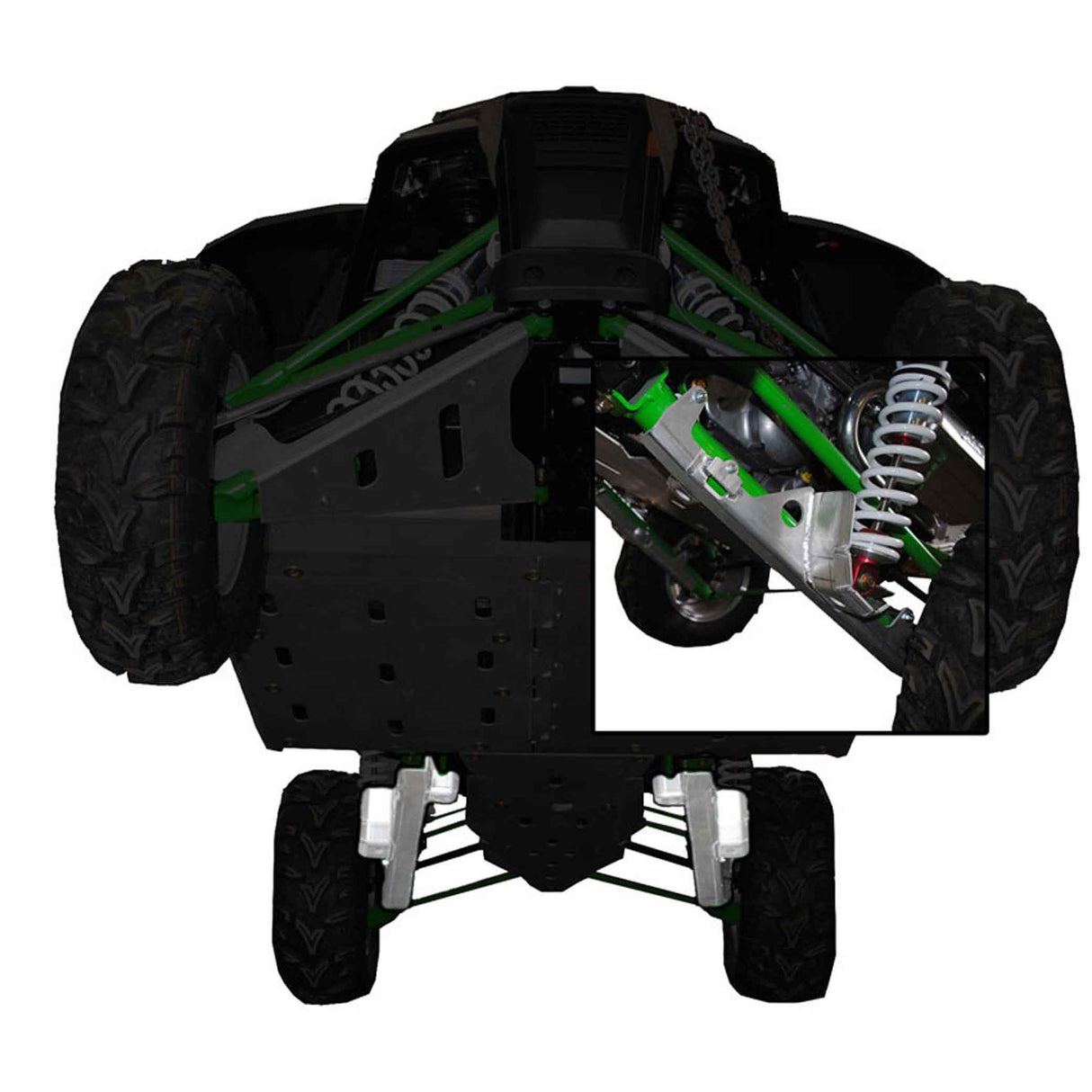 Rear Trailing Arm/Shock Guard Arctic Cat WildCat 4